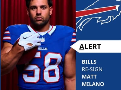 Bills Extend Matt Milano with a Groundbreaking Record Contract