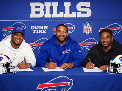 Bills Unveil Three First-Round Superstars with Combined $119 Million in Contracts as Starting Lineup Pieces at Monday Morning Press Conference