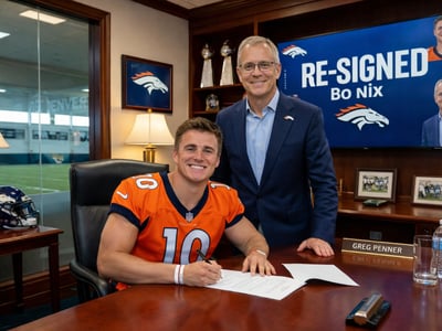 🚨 ADAM SCHEFTER DROPS BOMBSHELL: BRONCOS NEAR HISTORIC $260 MILLION EXTENSION FOR BO NIX 