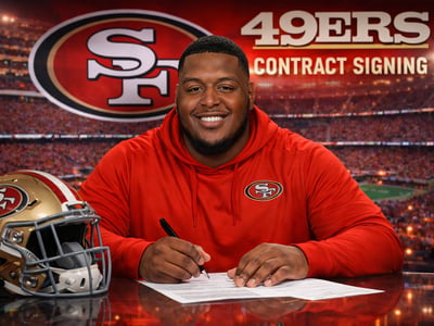 49ers Finally Find the Answer to Their Offensive Line – Sign Former Patriots Tackle, Drake Maye’s Blindside Protector, at an Unbelievable Price