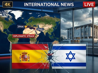 Spain Pulls Ambassador From Israel as Iran War Sparks Global Diplomatic Shock