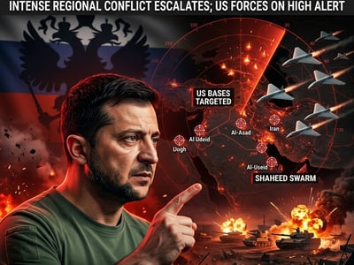 Zelensky Accuses Russia of Arming Iran With Kamikaze Drones Used in Middle East Attacks
