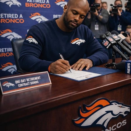 Von Miller Reunites With Denver for One Final Chapter, Signs One-Day Contract to Retire a Broncos at 36, Sends Heartfelt Message to Broncos Fans.