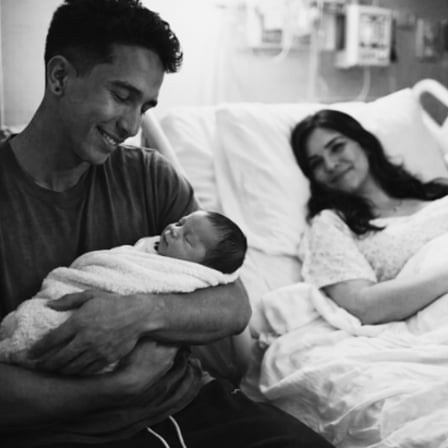 Congratulations: Oswaldo Cabrera and Ari Gonzalez Celebrate the Birth of Their First Child