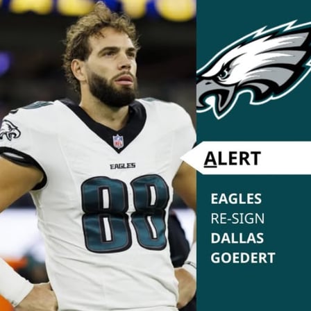 Eagles Extend Dallas Goedert with a Groundbreaking Record Contract