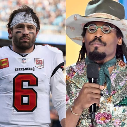 ESPN indefinitely suspends commentator Cam Newton amid a wave of calls to “boycott” after disrespectful comments about Tampa Bay Buccaneers quarterback Baker Mayfield during a live broadcast