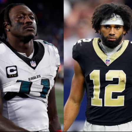 Could the Saints Really Swap Chris Olave for A.J. Brown? ESPN Floats a Bold WR-for-WR Blockbuster