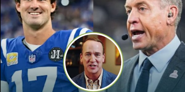 Colts Legend Peyton Manning Defends Daniel Jones After Troy Aikman Criticizes Him Live – Daniel Jones' Response Sparks Excitement Among Colts Fans About the Team's Future