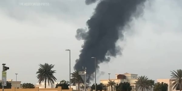 Iran claims to have blown up a U.S. ammo depot in the UAE