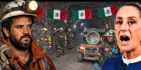   ¡Ni el Ejército lo Creía! El mensaje del minero rescatado a Claudia que estremece a todo México