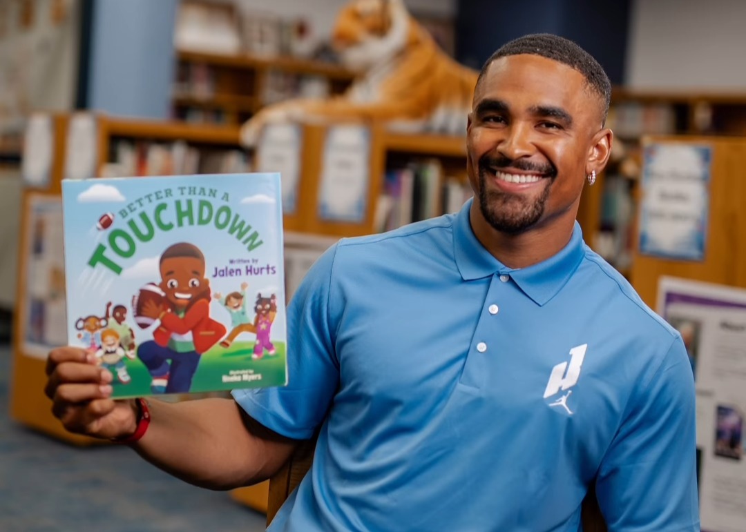 Jalen Hurts Opens Up About a Challenging Childhood Friendship in Debut Children’s Book