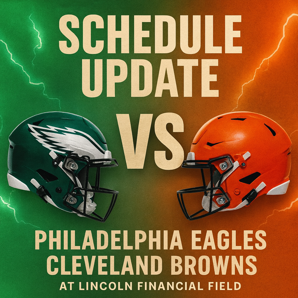 SCHEDULE UPDATE: How to watch Browns vs. Eagles in Week 2 preseason game: TV, live stream