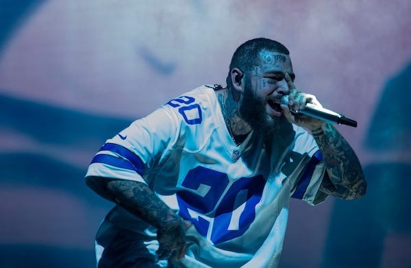 Post Malone Returns to AT&T Stadium for Cowboys First Home Game Halftime Show vs Giants