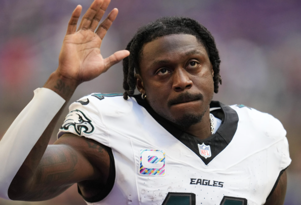 A.J Brown Forces Eagles To Promote Rookie Receiver With 345 Yards And 3 TD Due To His Own Decline