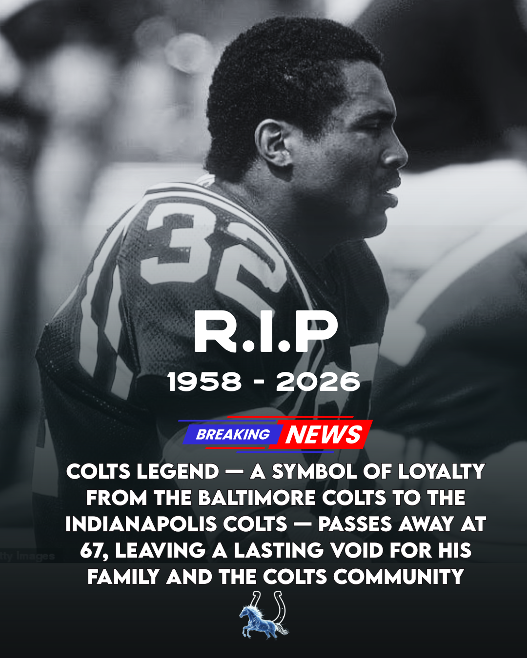 Colts Legend — a Symbol of Loyalty From the Baltimore Colts to the ...