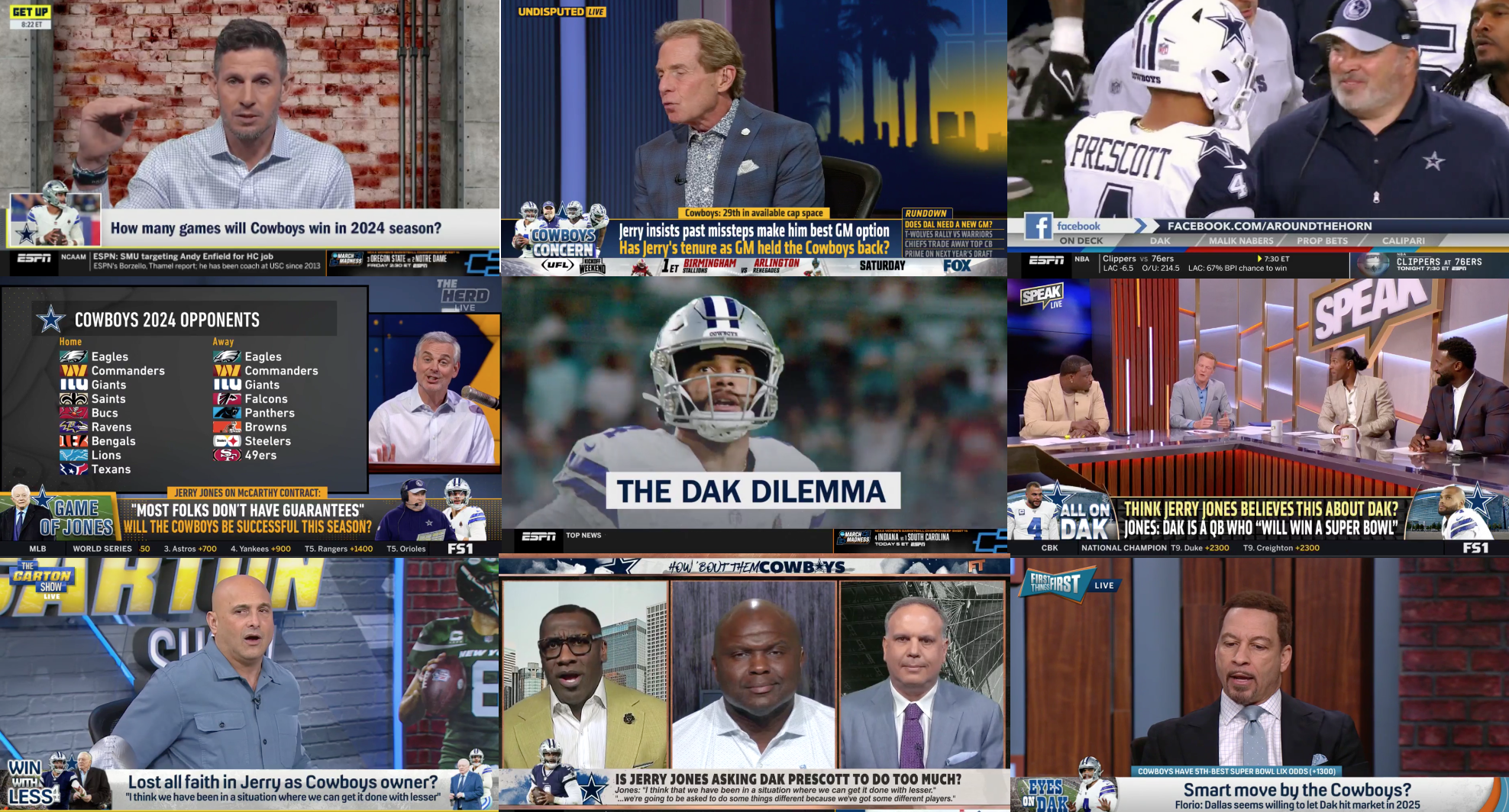 Are the Cowboys losing grip on prime time?