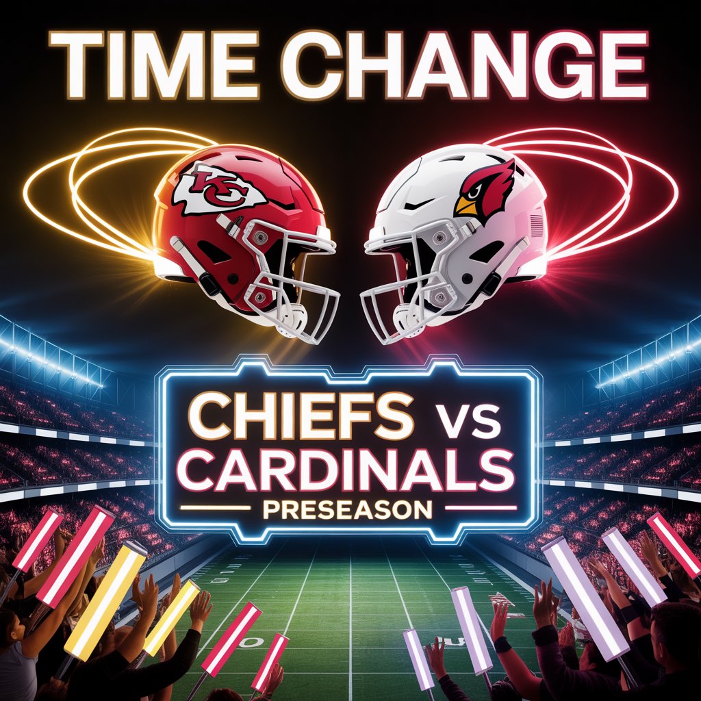 TIME UPDATE: Chiefs at Cardinals – How to Watch/Listen to the Game