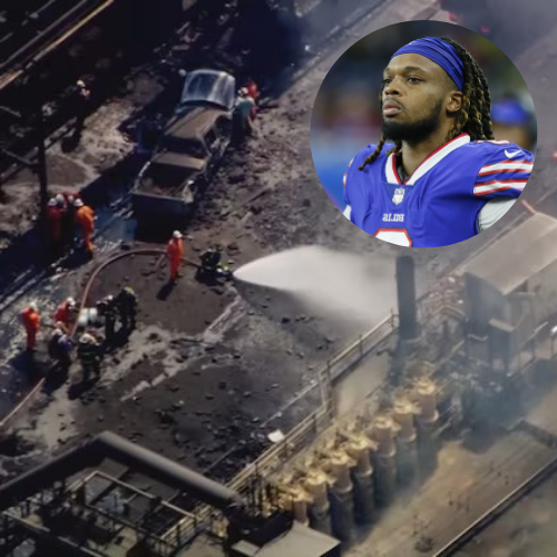 Bills Safety Who Cheated Death on NFL Field Launches Relief Effort After Deadly U.S. Steel Blast in Home Region