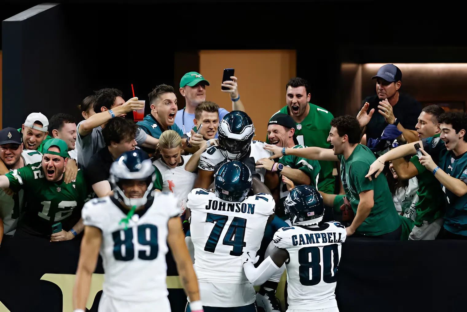 Rookie Moved by Eagles Nation’s Passion Despite Preseason Loss 