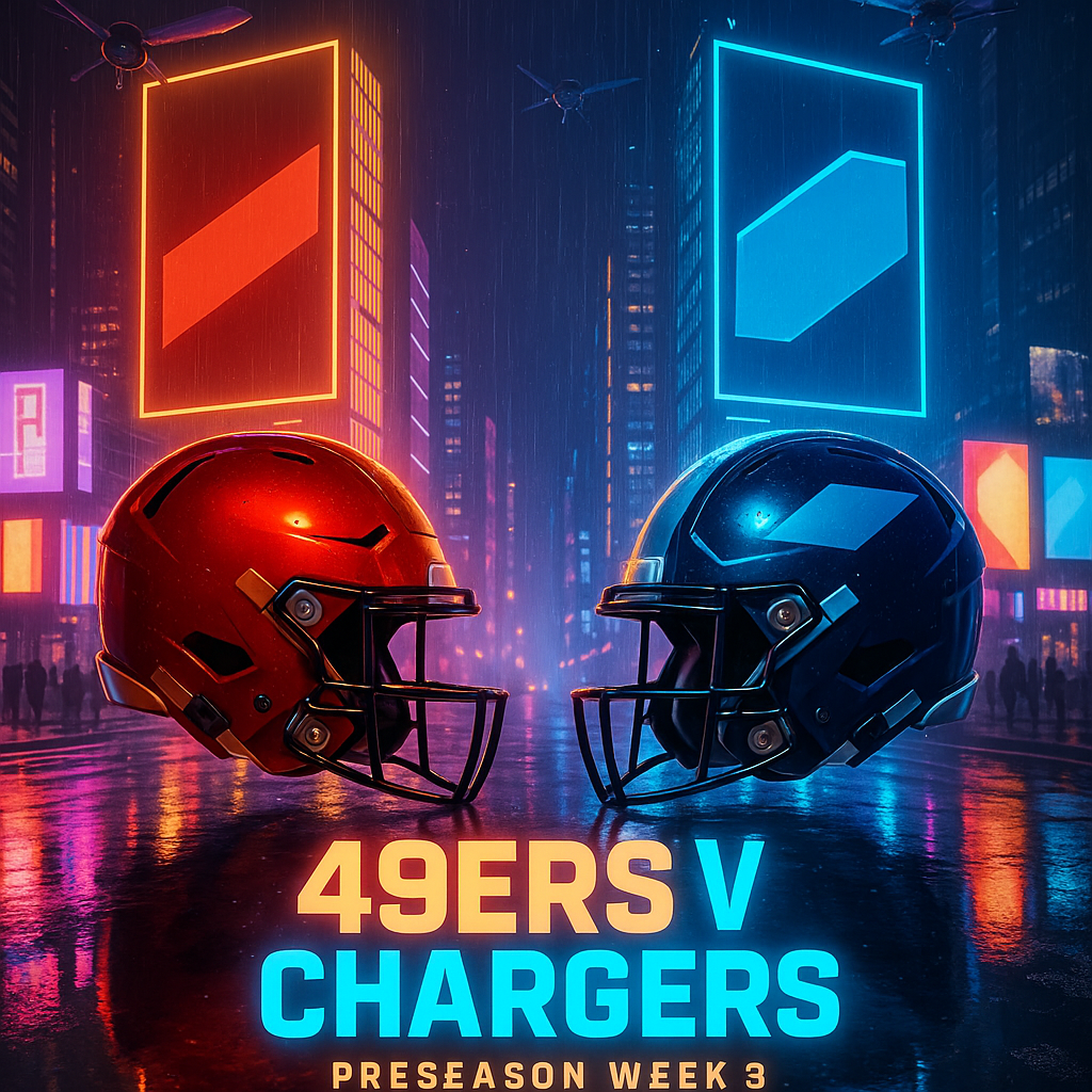 How to Watch 49ers vs. Chargers in Week 3 Preseason Game