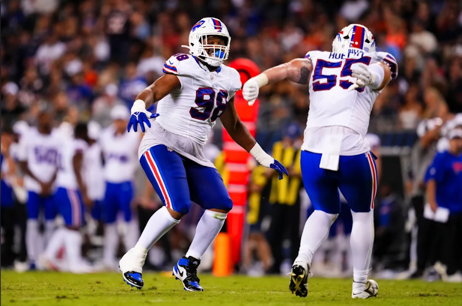 Bills DT Rookie Faces Backlash for On-Air Expletive After Injury in Loss