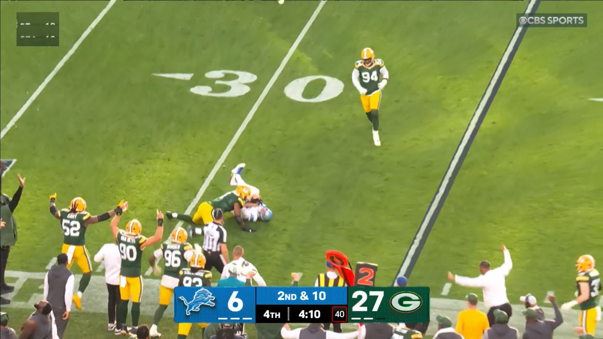 VIDEO: Micah Parsons Records His First Sack of the Season for the Green Bay Packers