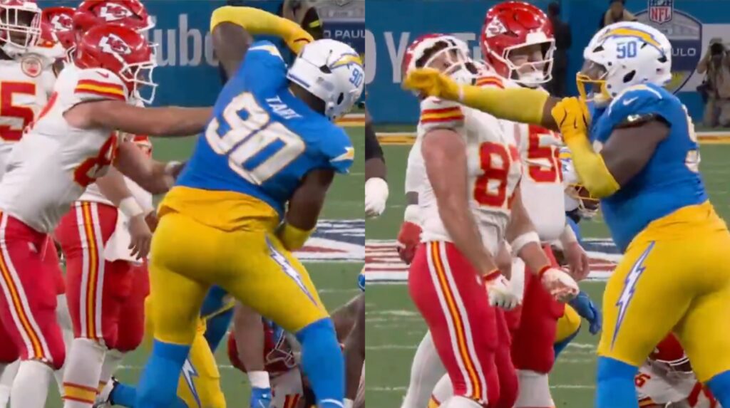Chiefs Ask NFL to Review Chargers Officiating Crew, Call Jalen Carter–Dak Prescott Incident an "Unfair" to Travis Kelce