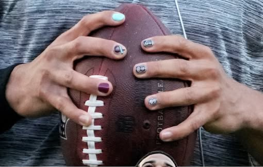 Ravens Fans Favorite Paints Nails With a Powerful Message Beyond the Field After Season Opener