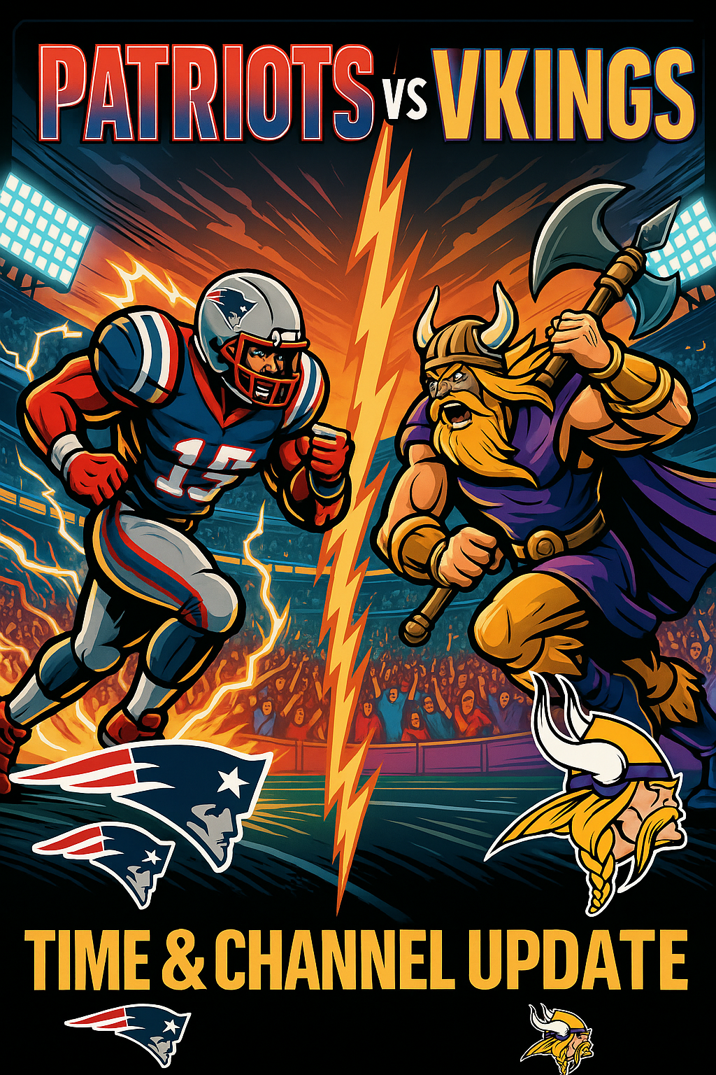 SCHEDULE UPDATE: How to Watch New England Patriots vs. Minnesota Vikings Preseason Week 2: TV, Streaming, and Radio Options