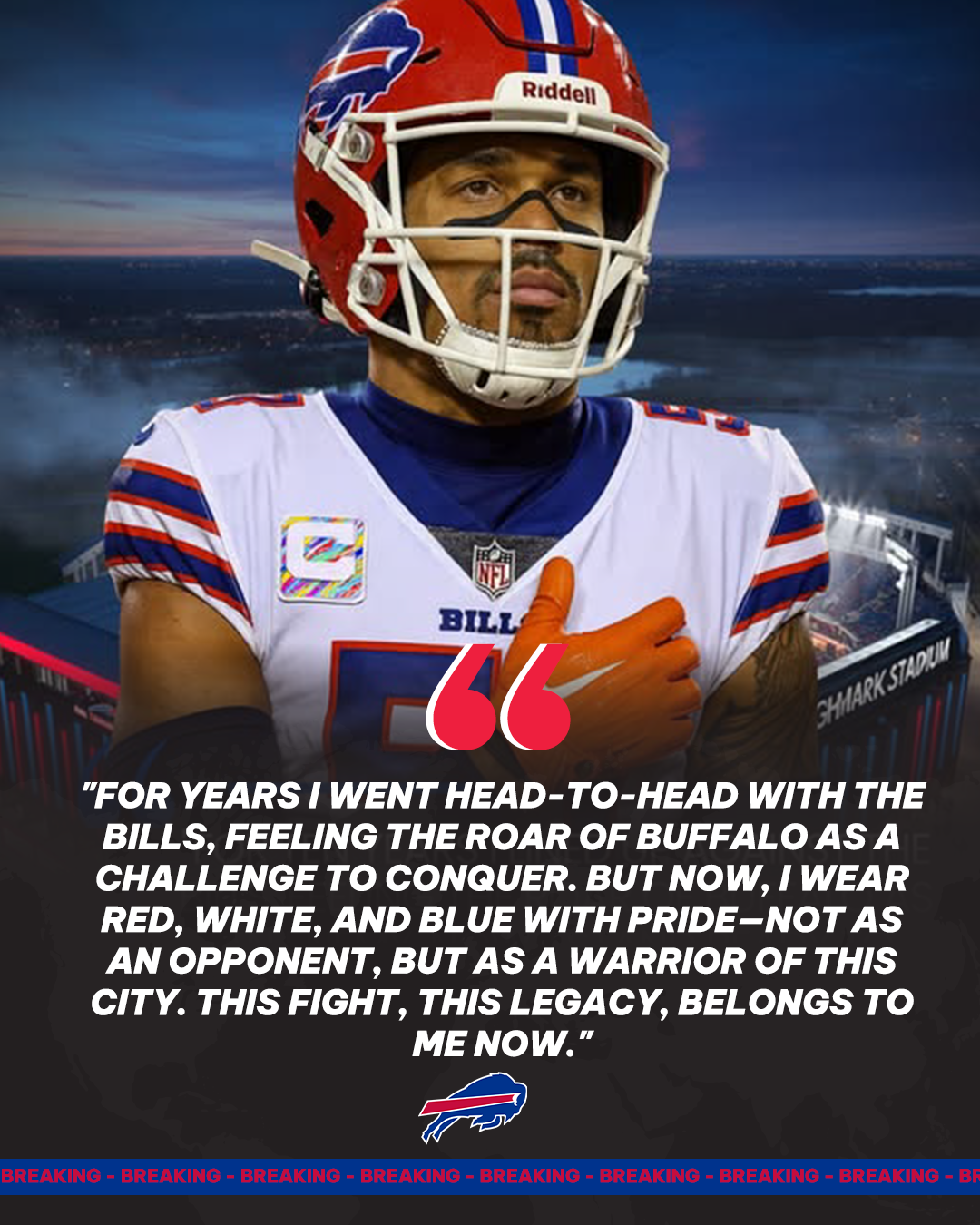 Buffalo Bills Reach Verbal Agreement to Sign Former Four-Time All-Pro Before Final Preseason Game