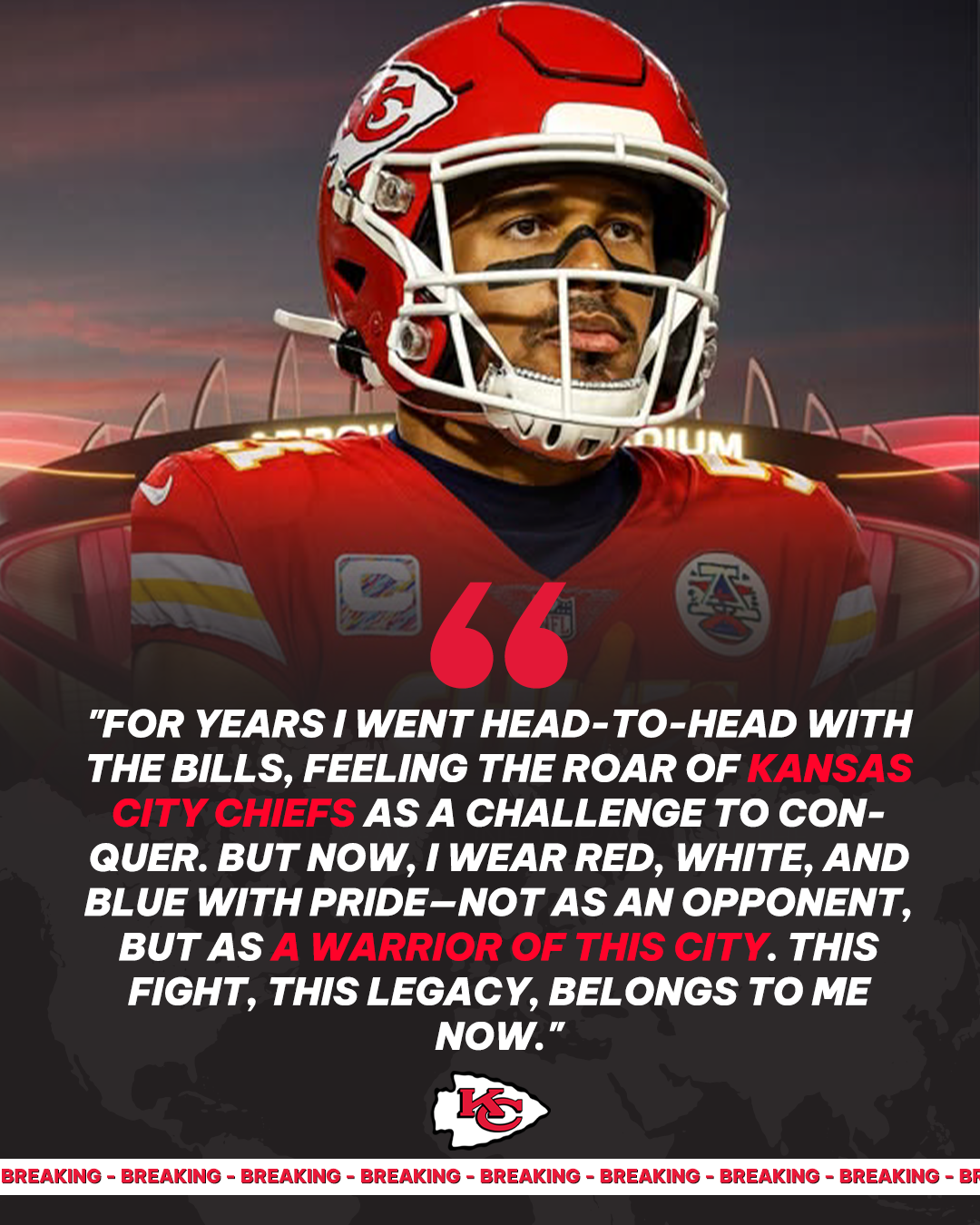 Kansas City Chiefs Reach Verbal Agreement to Sign Former Four-Time All-Pro Before Final Preseason Game