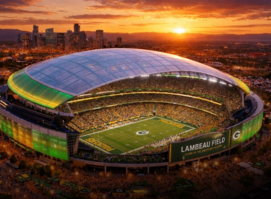 Green Bay Packers Announce $1.8 Billion Lambeau Field Transformation: A Defining Investment in the Team's Future.