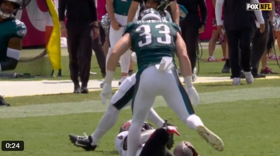 Eagles Impose Internal Fine on Cooper DeJean for Taunting Behavior in the Most Recent Game Against Buccaneers