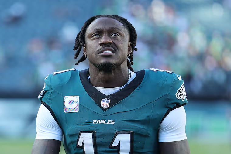 Eagles Head Coach Announces A.J. Brown To Start On The Bench For Standout Rookie After Poor Performance vs. Broncos