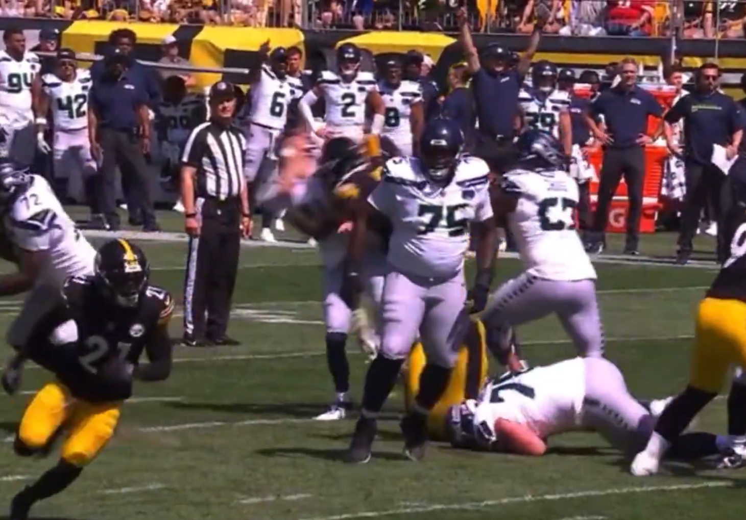 Steelers Pro Bowler Was Fined $17,389 For This Hit Against Sam Darnold, As Chris Halicke Reported Earlier This Week