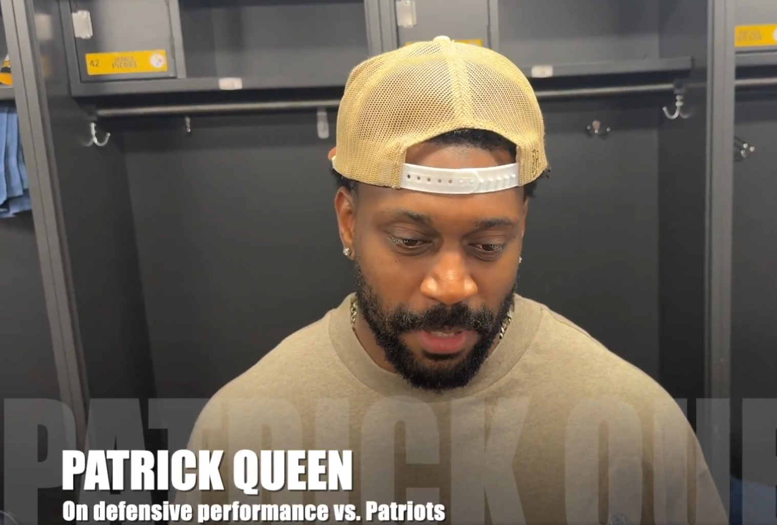 Patrick Queen Fumes, Curses in Steelers Locker Room Despite Win Over Patriots