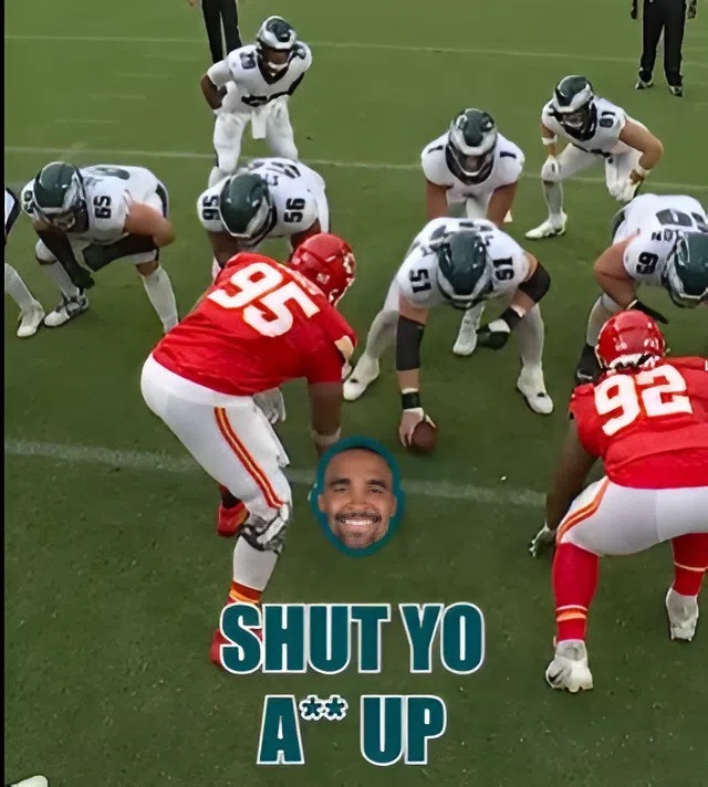 Eagles QB Jalen Hurts Fires Off Expletive-Laced Response to Chiefs DT Chris Jones’ Taunt  in Closing Moments of Super Bowl Rematch