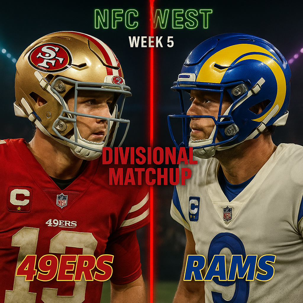How to Watch NFC West Divisional Matchup: 49ers vs. Rams – Time, TV Schedule, Live Stream