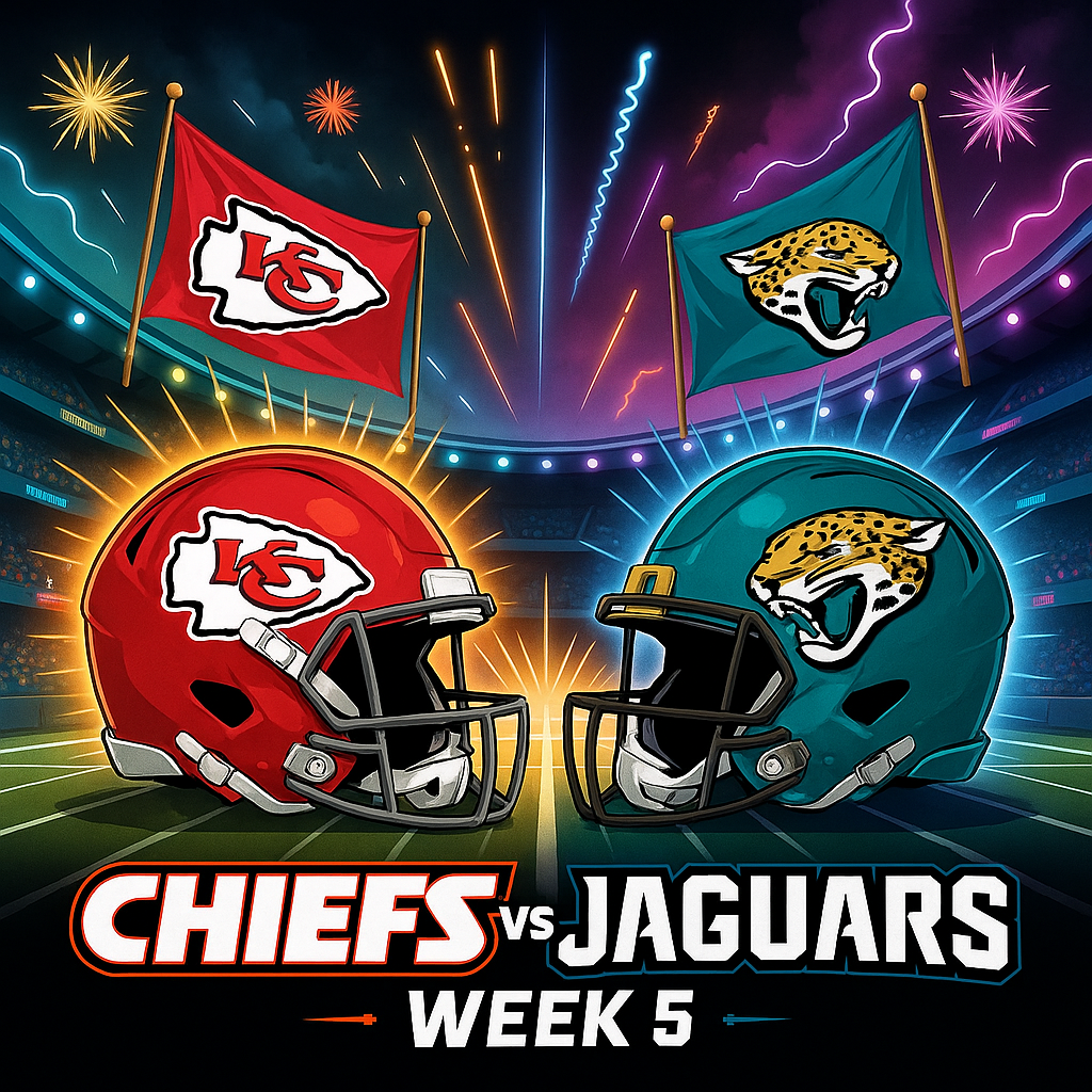 How to Watch Chiefs vs. Jaguars in Week 5: TV, Streaming, Kickoff Info