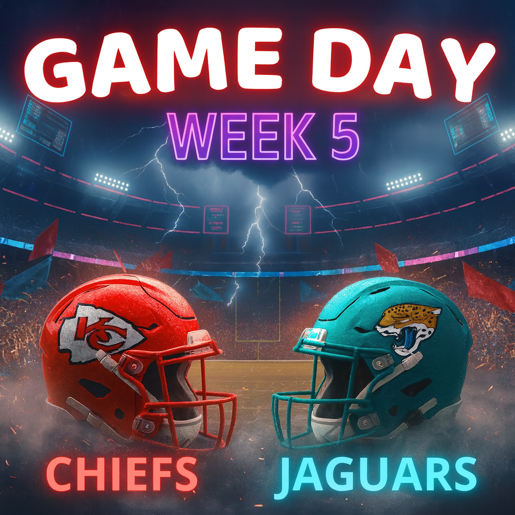 What channel is the Chiefs game on today? Time, TV schedule, live stream to watch Week 5 game vs. Jaguars