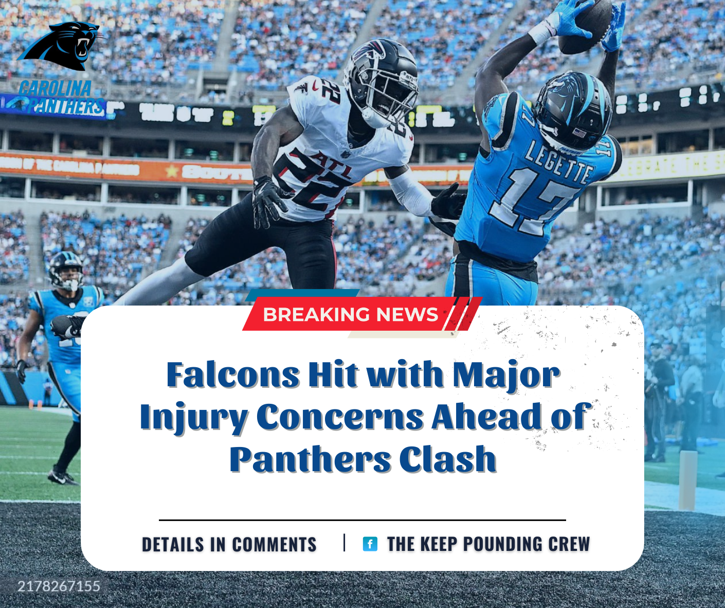 Falcons Hit with Major Injury Concerns Ahead of Panthers Clash