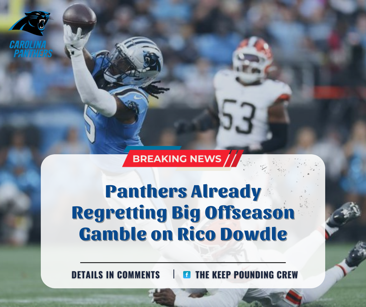 Panthers Already Regretting Big Offseason Gamble on Rico Dowdle