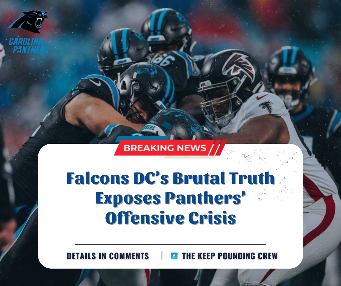Falcons DC’s Brutal Truth Exposes Panthers’ Offensive Crisis
