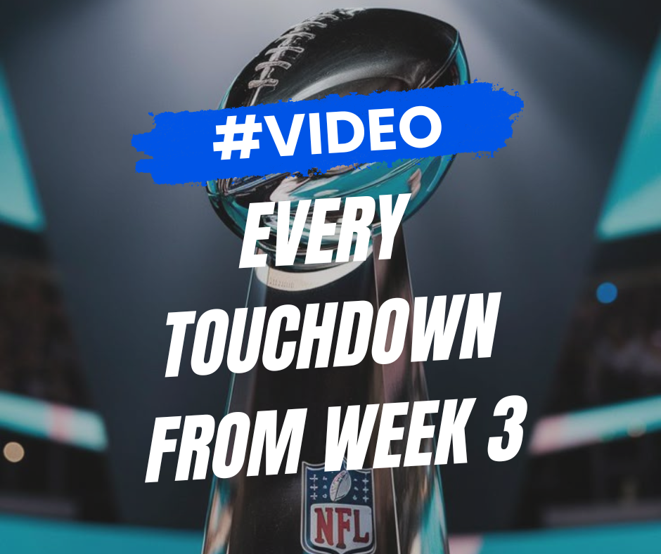 Every Touchdown from Week 3 — 2025 NFL Season Highlights!