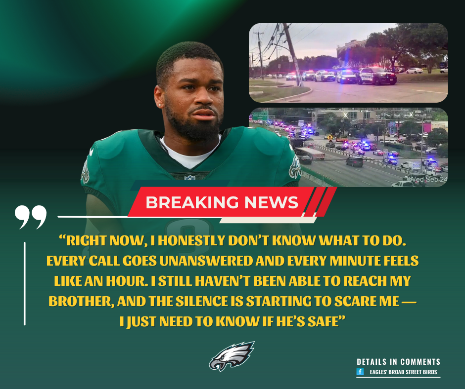 Eagles WR Xavier Gipson in Distress After Brother Caught in Dallas ICE Shooting