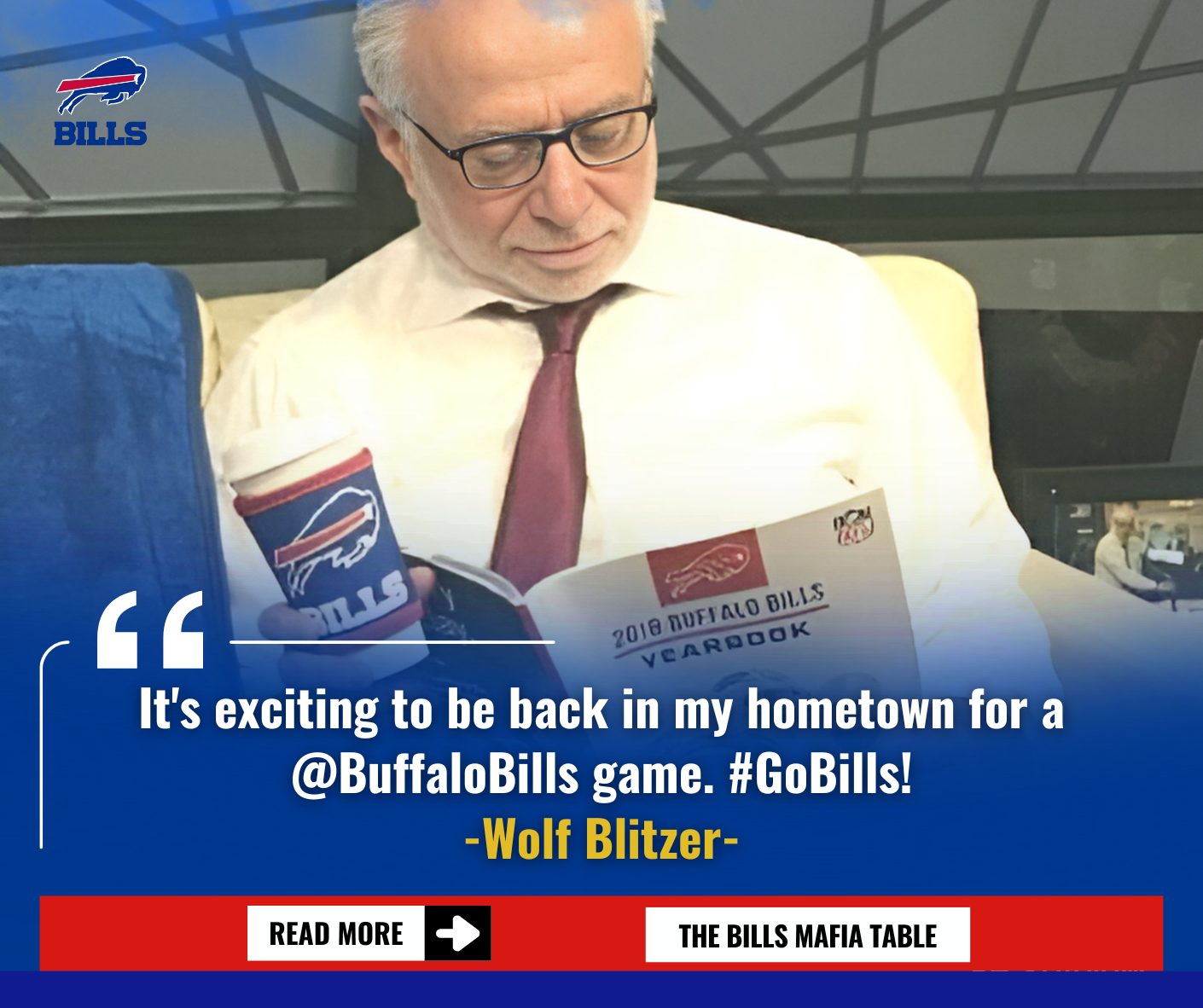 Wolf Blitzer's Buffalo Heart: CNN Anchor's Lifelong Bills Love Fuels Mafia Fire for 2025 Glory!