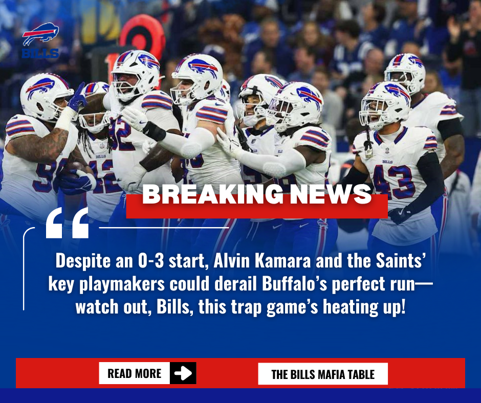 Saints’ Kamara and Co. Ready to Haunt Unbeaten Bills in Week 4 Shocker!
