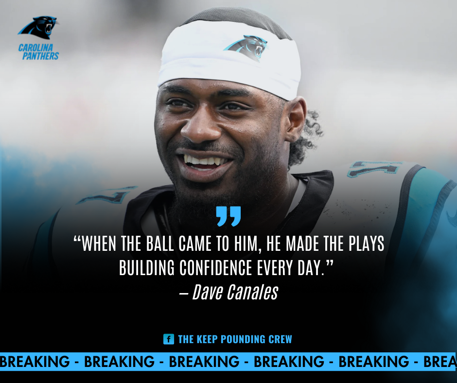 Dave Canales said what Panthers fans always hoped about Xavier Legette