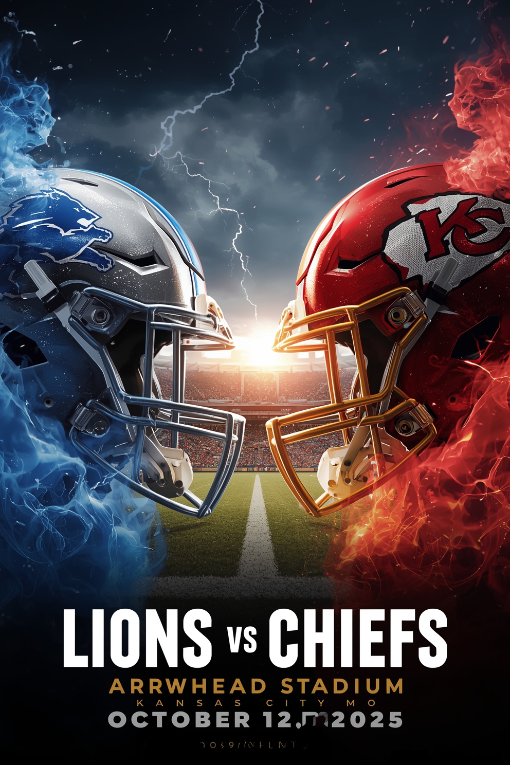 How to watch Lions vs. Chiefs: TV channel and streaming options for October 12