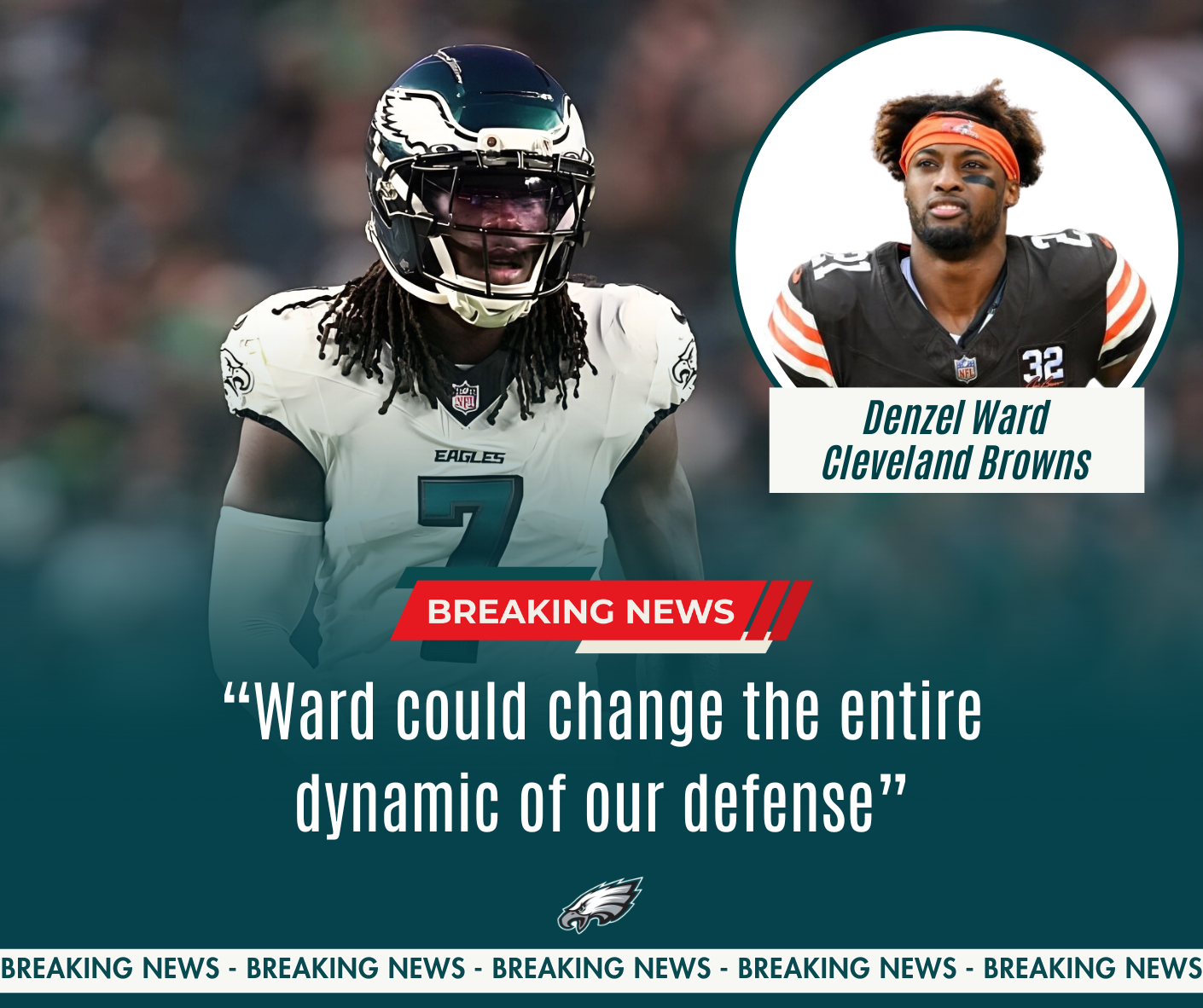 Eagles Trade Proposal Swaps Kelee Ringo for 4-Time Pro Bowl CB